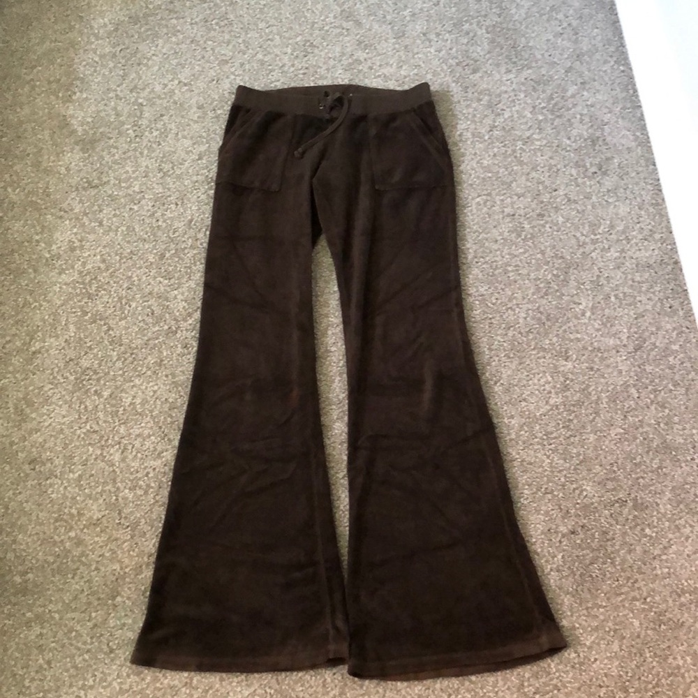 Juicy Couture terry flared joggers